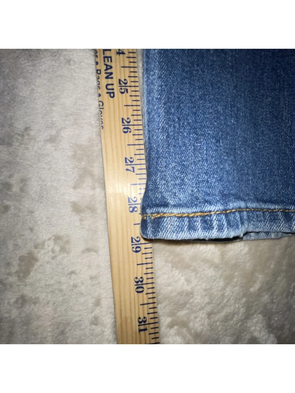 Levis 505 Jeans Mens 32x30 Blue Straight Leg Denim Cotton Casual (Actual  30x29)